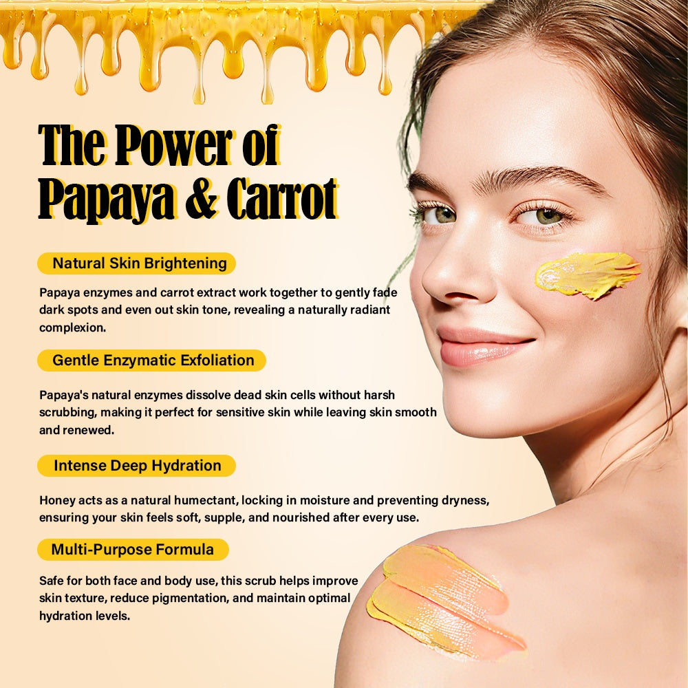 Papaya & Carrot Body Scrub