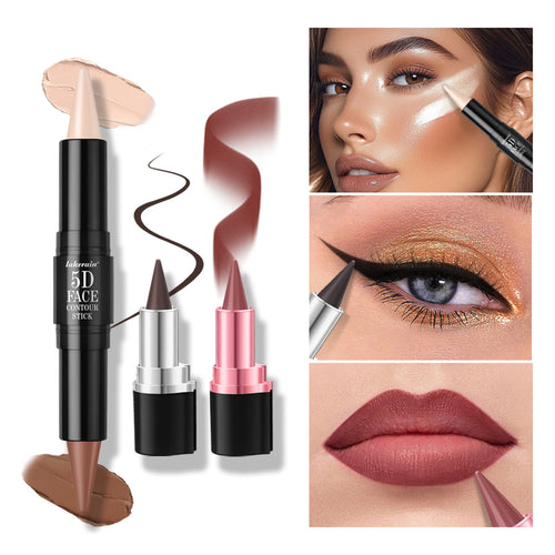 5 Pack Eyeliner Lip Liner Contour Stick Suit