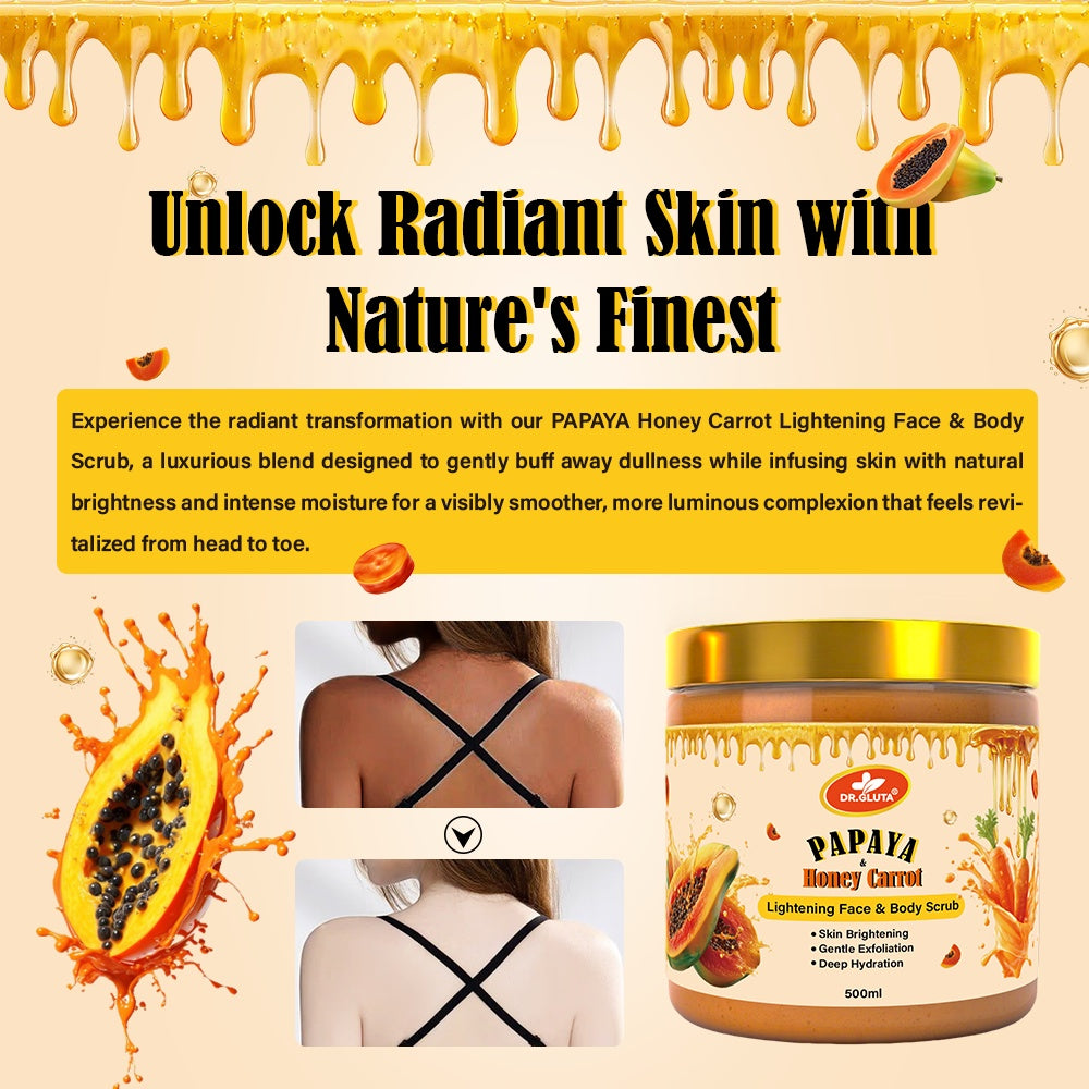 Papaya & Carrot Body Scrub